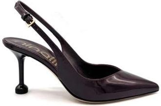 Ninalilou Slingback Pump - Dames - Pumps - Bruin - 39 EU - Leer - Schoenen