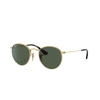 Ray-Ban Sunglasses, unisex, Yellow, Size: 44 MM Junior Round Sunglasses