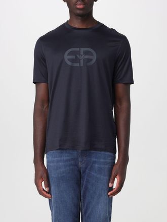 Emporio Armani T-shirt in misto cotone con logo