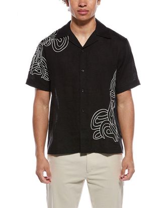 Reiss Romance Linen Casual Shirt