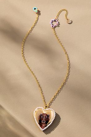 Susan Alexandra Pet Devotion Locket Necklace