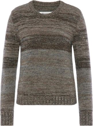 Maison Margiela Gestreepte trui - Bruin