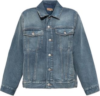 Maison Margiela Denim Jas - Dames - Spijkerjassen - Blauw - M - Denim - Jassen