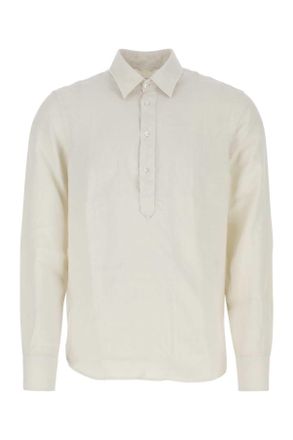 Aspesi Ivory Linen Shirt