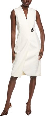 Akris Sleeveless Silk-Blend Midi Dress
