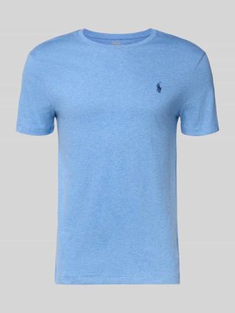 Polo Ralph Lauren T-Shirt mit Logo-Stitching in Royal, Größe XL