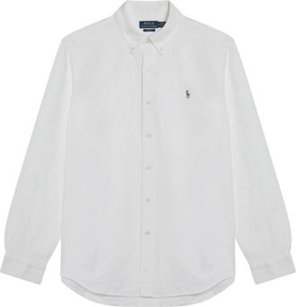 Polo Ralph Lauren Lange mouwen overhemd - Heren - Zakelijke Overhemden - Wit - L - Overhemden