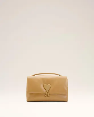 Ami Yellow Cowhide Leather Voulez-Vous Bag Yellow - OS - Unisex