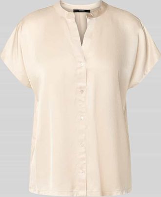 someday Someday Slim Fit Blusenshirt mit Tunikakragen Modell Koralie in Sand, Größe 36