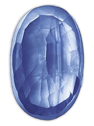 Loquet London Ciondolo portafortuna September con zaffiro - Blu