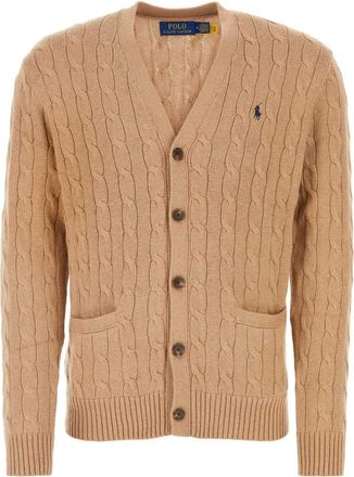 Polo Ralph Lauren Beige Cotton Cardigan