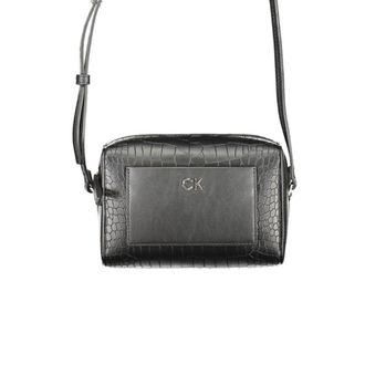 Calvin Klein Zwarte Polyester Handtas