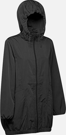 Geox Womens Geox W AURELY Womens Black Rain Jacket - Size: 14