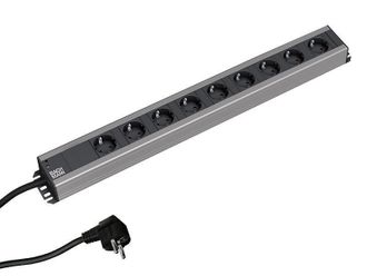Bachmann 300.001 Base M&uacute;ltiple 2 M 9 Salidas Ac Interior Negro, Gris