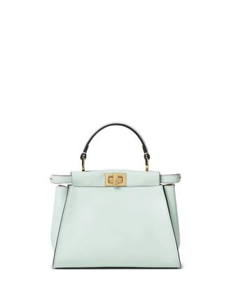 Fendi Light Green Peekaboo Mini Satchel
