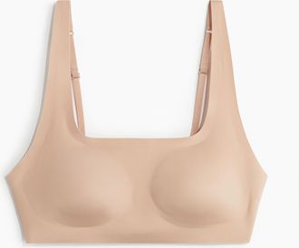 H&M Wattierter Soft-BH aus Mikrofaser - Beige