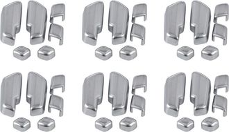 OEM 36 Piezas De Interruptores Pulsadores Cromados Para Ajuste De Asientos De Puertas De Coche - Clase E W204 W205