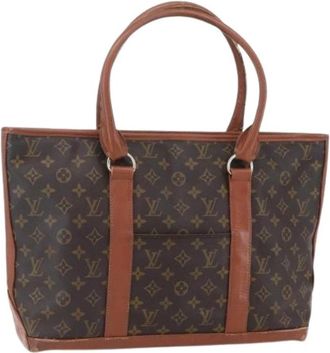 Louis Vuitton Pre-owned Canvas Tote Bag - Dames - Vintage Shopper - Bruin - ONE Size - Vintage