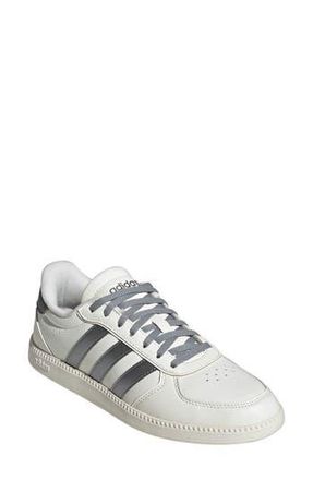 adidas Breaknet Sleek Sneaker in Core White/Iron Grey at Nordstrom Rack, Size 7.5