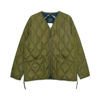 TAION Hombre, Chaquetas, Verde, Talla: L
