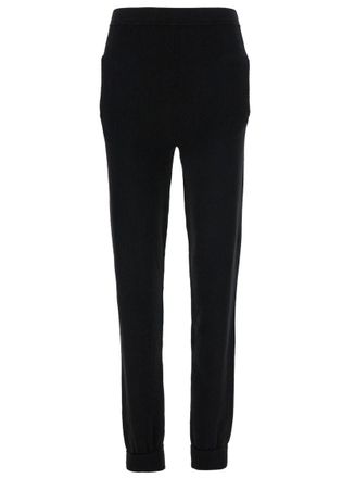 Saint Laurent Black High waisted Cashmere Leggings