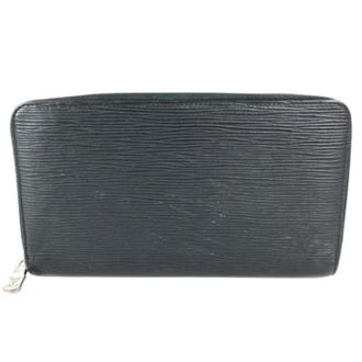 Louis Vuitton unisex, Pre-owned, Zwart, Maat: ONE Size Leer