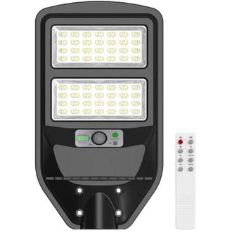 Trade Shop Trade Shop - L&aacute;mpara De Carretera Led Panel Solar Con Sensor Pir Luz De Fr&iacute;o 6500k Ip65 J02-70w-f