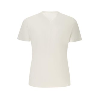 Tommy Hilfiger Embroidered Logo T-Shirt - White