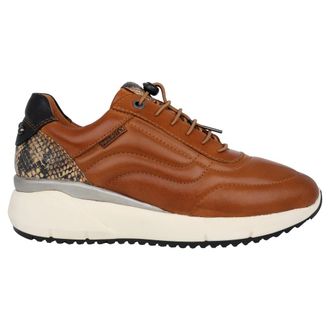 Pikolinos Sella Sneaker - Dames - Sneakers - Bruin - 36 EU - Leer - Schoenen