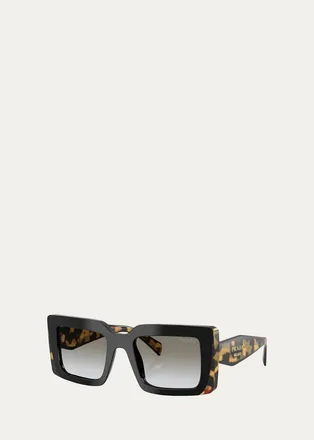 Prada 53MM Rectangular Sunglasses