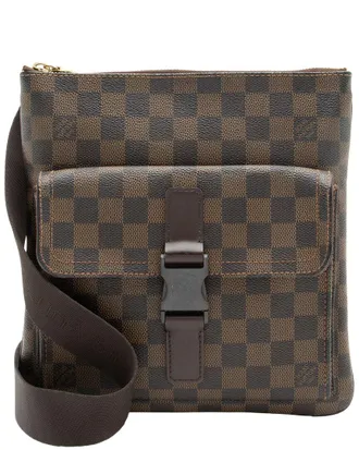 Louis Vuitton Brown Damier Ebene Melville (Authentic Pre-Loved)
