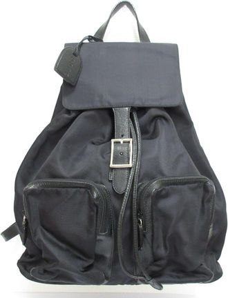 Gucci Black Nylon Backpack (Pre-Owned)