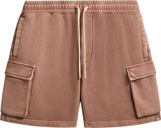 Kith 101 Sueded Fleece Fairfax Cargo Short Dusty Mauve KHM061234-603