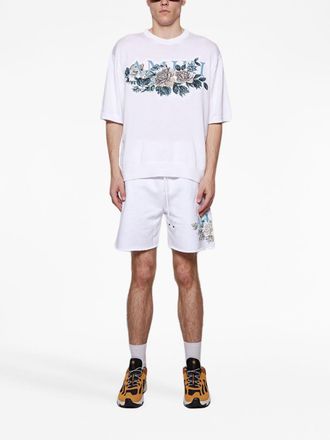 Amiri Shorts met logoprint - Wit