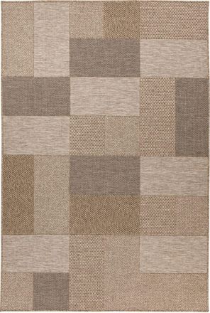LALEE Hochwertiger In-/Outdoor Teppich Costa 306 - Natural