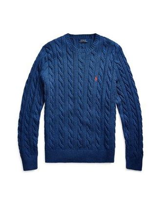 Ralph Lauren CABLE-KNIT COTTON SWEATER