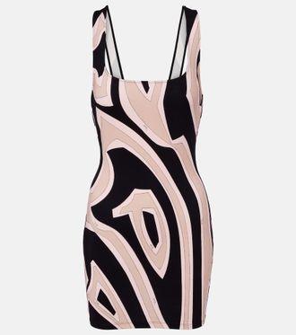 Pucci Labirinto jersey minidress