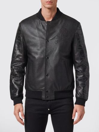 Philipp Plein Bomber in pelle
