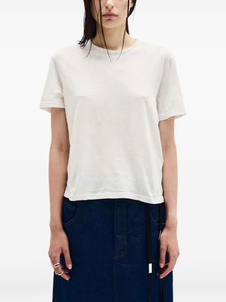Ann Demeulemeester T-shirt Fanie October And The Eyes - Bianco