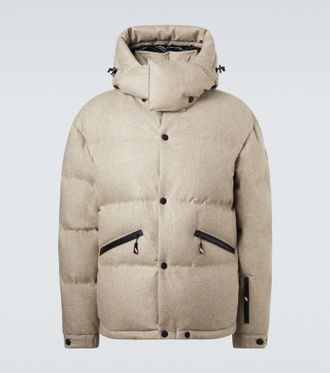 Moncler Krun virgin wool down ski jacket
