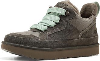 UGG Lowmel Mens Lace-up Boots Dense Smoke/Artichoke : 13 D - Medium, Suede/Textile