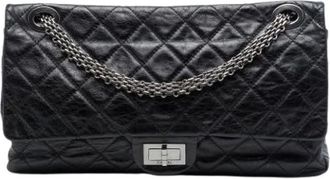 Chanel Pre-owned Classic Flap Shoulder Bag - Dames - Vintage Schoudertas - Zwart - ONE Size - Vintage