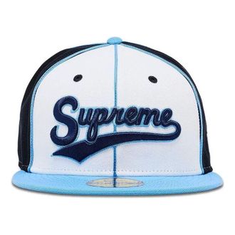 SUPREME x New Era Piping Script Logo Navy SS25H17-NAVY