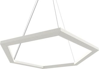 Lumicom Esagono L&aacute;mpara De Techo &Oslash;60 Monocolor Mate