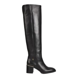 Tommy Hilfiger Dames, Schoenen, Zwart, Maat: 36 EU Leer