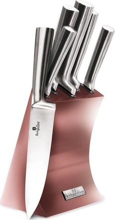 Berlinger Haus Berlinger Haus I-rose Collection Set De 6 Cuchillos Rosa Dorado