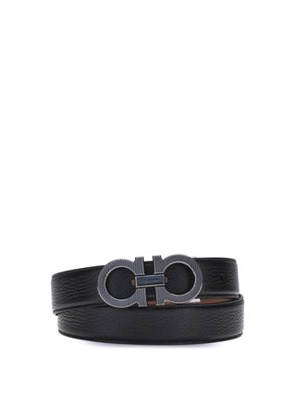 Ferragamo Gancini Belt - Black