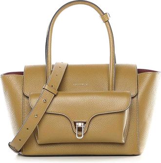 Coccinelle Double Beat Medium Leather Bag