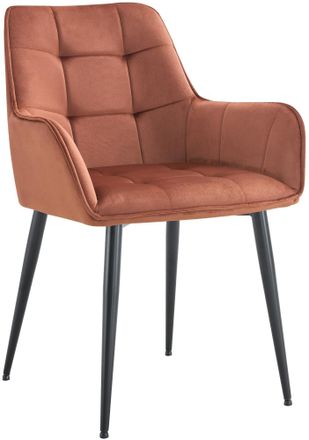 Clp Clp - Funda De Terciopelo Para Silla De Comedor Ferndale Marr&oacute;n