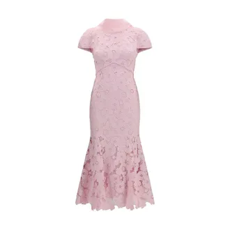 Self Portrait Multicolor Polyester Cocktail Womens Dress